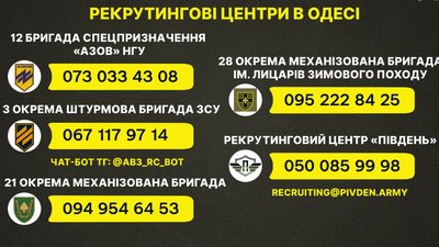 "Україна — це надовго військова країна": як та хто рекрутує людей до армії в Одесі