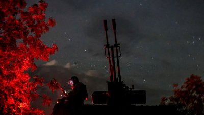 Український військовий на Хакрівщині