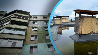 Який стан квартир під час дощів на Великотирнівській, 35/1, куди влучив БпЛА РФ