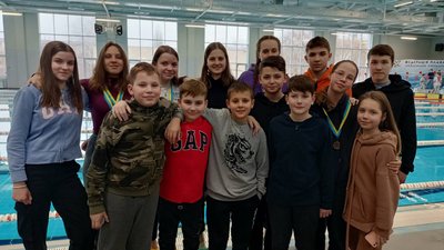 Сумчани взяли участь у відкритому чемпіонаті Полтавщини з плавання