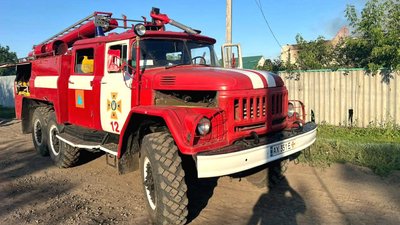Пожежна машина на Харківщині