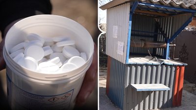 У громадських колодязях Бобринця дезінфікують воду