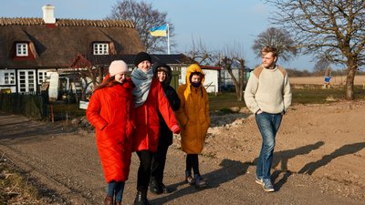 Українські біженці в Данії