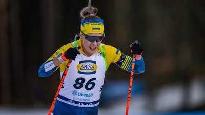 Юлія Джима, біатлоністка збірної України в сезоні Кубка світу 2025/26
