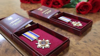 На Одещині двох загиблих захисників посмертно нагородили орденами