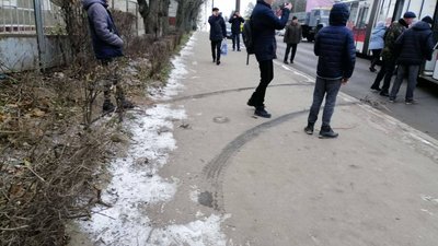 В Тернополі тролейбус потрапив у ДТП