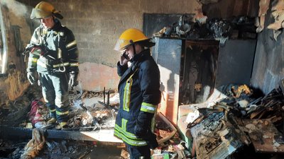 У Луцьку згоріла квартира в багатоповерхівці У Луцьку згоріла квартира в багатоповерхівці