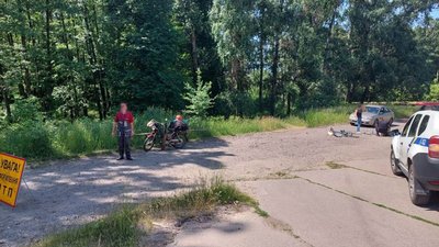 У результаті аварії на Сумщині до лікарні доставили велосипедистку