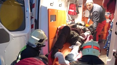 На Івано-Франківщині зіткнулися два мотоцикли — водії в лікарні