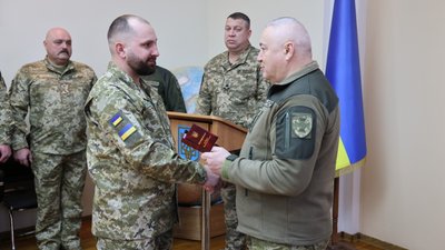Державні нагороди отримали троє прикордонників з Волині Державні нагороди отримали троє прикордонників з Волині
