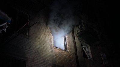 Обстріл Запоріжжя шахедами вночі 18 жовтня
