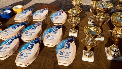 Дистанція на 2 і 5 кілометрів: в Ужгороді відбувся військовий забіг