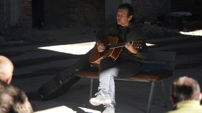 Військових з одеської бригадли відвідав Святослав Вакарчук