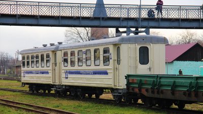 На Кіровоградщині для Гайворонської вузькоколійки передали оновлені вагони На Кіровоградщині для Гайворонської вузькоколійки передали оновлені вагони