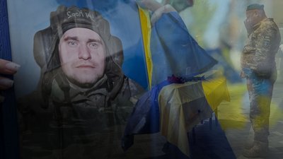 У Миколаєві попрощалися з морпіхом Антоном Цимбалом