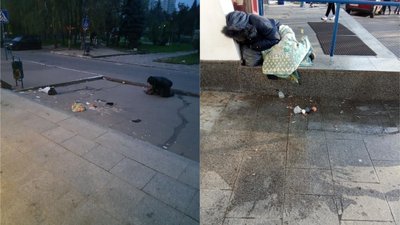 Сусідство з безхатькою: працівники рівненської аптеки нарікають на антисанітарію поряд із закладом Сусідство з безхатькою: працівники рівненської аптеки нарікають на антисанітарію поряд із закладом