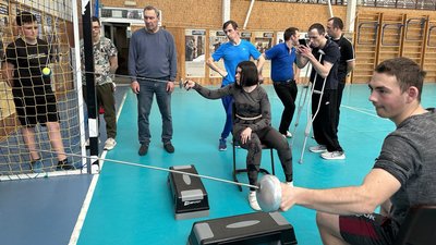 У Луцьку вперше відбулися змагання з фехтування на візках для людей з інвалідністю У Луцьку вперше відбулися змагання з фехтування на візках для людей з інвалідністю