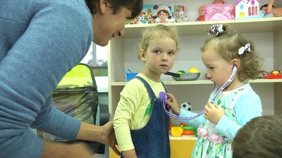 У перший день роботи, у дошкільний заклад прийшло 55 дітей. Фото: Суспільне Поділля
