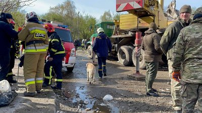 Серед загиблих внаслідок ракетного удару по багатоповерхівці в Умані — дитина Серед загиблих внаслідок ракетного удару по багатоповерхівці в Умані — дитина
