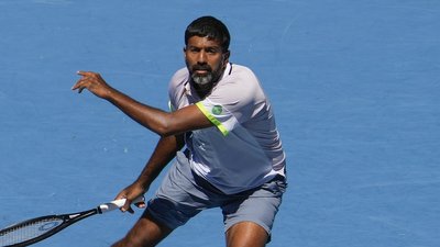 Роган Бопанна на Відкритому чемпіонаті Австралії з тенісу.