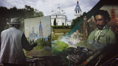 Під сонцем та дощем: як художники з усієї України мандрують з пензлями місцями Рєпіна