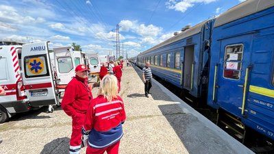 До Львова евакуювали 14 пацієнтів із Краматорська та Бахмута