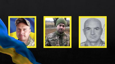 ЗАгиблі військові Сергій Піскаєв, Панайот Сотіріаді та Олександр Кулакевич