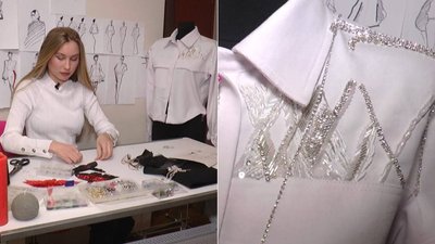 "Це моя душа". Прикарпатська модельєрка Марія Романюк про створення брошок та одягу "Це моя душа". Прикарпатська модельєрка Марія Романюк про створення брошок та одягу