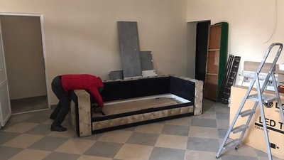 У Франківську відкрили притулок для людей, які через повномасштабне вторгнення РФ покинули домівки