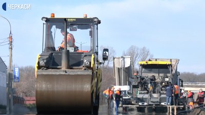 У трьох районах Черкаської області ремонтують дороги