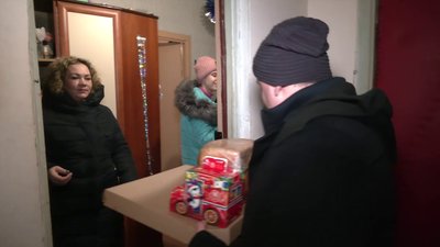 У Херсоні учасники проєкту "Сильні духом" отримали новорічні подарунки У Херсоні учасники проєкту "Сильні духом" отримали новорічні подарунки