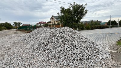 Щебінь на Курганній кроп