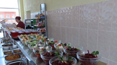 У Голованівському ліцеї відкрили сучасну лінію роздачі гарячого харчування