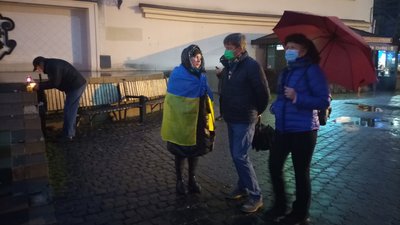 В Ужгороді відзначили восьму річницю Дня Гідності та Свободи