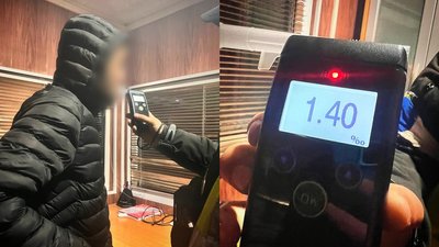 На Волині сталася аварія за участю двох вантажівок. Один з водіїв був нетверезим На Волині сталася аварія за участю двох вантажівок. Один з водіїв був нетверезим
