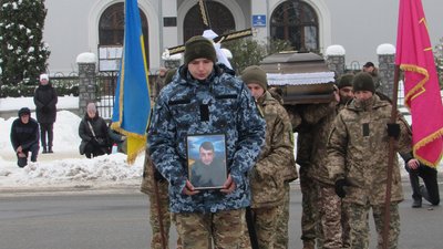 Похорон в Кременці Андрія Савчука Похорон в Кременці Андрія Савчука