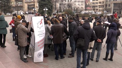 У Франківську архітектори протестували проти законопроєкту № 5655 У Франківську архітектори протестували проти законопроєкту № 5655
