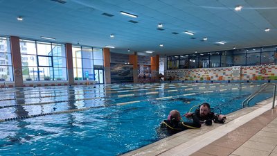 Ветерани ЗСУ опановують дайвінг