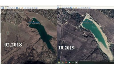 У Криму пересохло Аянське водосховище У Криму пересохло Аянське водосховище