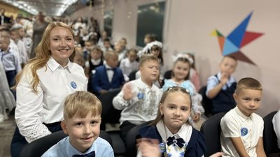 У Сумській школі №17 провели свято першого дзвоника в укритті