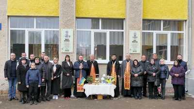 Меморіальні дошки, Тисмениця, Франківщина, Павло Фученко, Олег Микитин