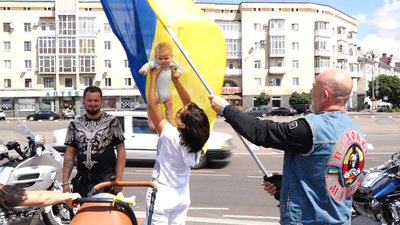 "Мотопробіг єдності – 2021" заїхав до Житомира "Мотопробіг єдності – 2021" заїхав до Житомира