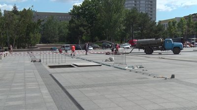 У Миколаєві триває реконструкція Соборної площі У Миколаєві триває реконструкція Соборної площі