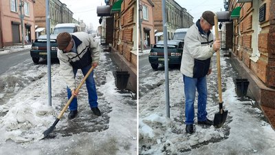 У Кропивницькому штрафують за нечищені тротуари У Кропивницькому штрафують за нечищені тротуари