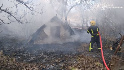 Загиблий та травмована: пожежі на Полтавщині 4 березня 2024