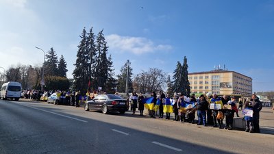На акцію з підтримки полонених у місті на Волині зібралися 250 людей