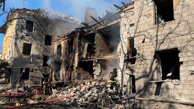 Наслідки російського авіаудару по Краматорську