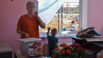 Багатодітна сім'я з Одещини лишилася без даху над головою після ракетного удару. ФОТО. ВІДЕО