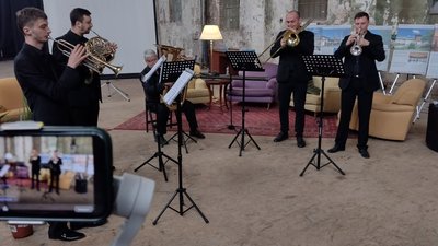 Виступ музикантів Луганської обласної філармонії Виступ музикантів Луганської обласної філармонії