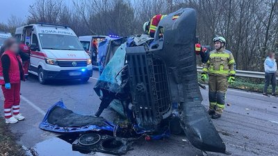 Наслідки ранкової аварії у Луцькому районі, 28 жовтня 2026 року